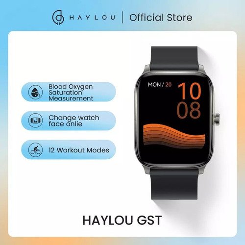 Relógio Smartwatch Haylou Gst Bluetooth 5.1 Tela De 1,69